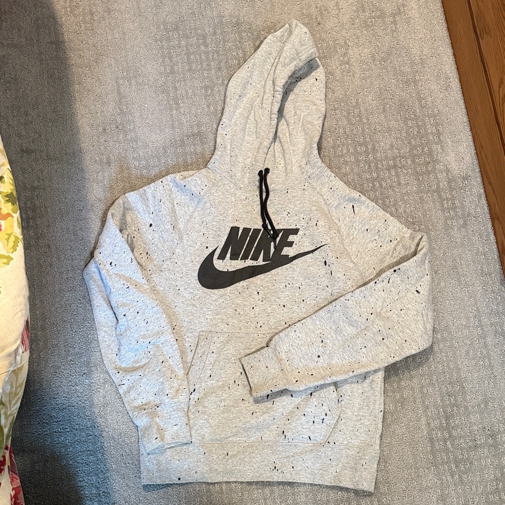Nike Women's Speckled Gray Hoodie
